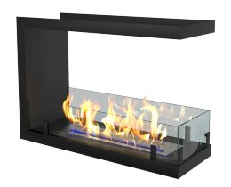 Биокамин торцевой сквозной ZeFire Standart 700